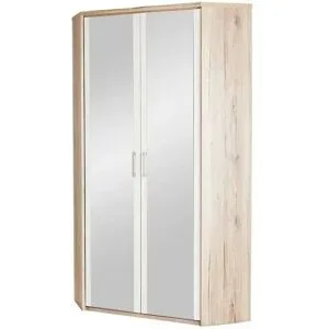 Höffner Eckkleiderschrank  Arne ¦ holzfarben ¦ Maße (cm): B: 102 H: 211 T: 102.0