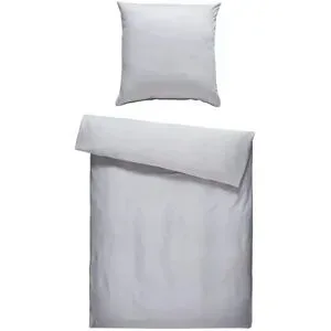 como Bettwäsche  Uni Satin ¦ grau ¦ Maße (cm): B: 135