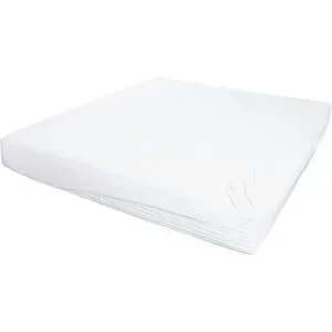 como Jersey-Elasthan Boxspringbetttuch   ¦ weiß ¦ Maße (cm): B: 100 H: 26