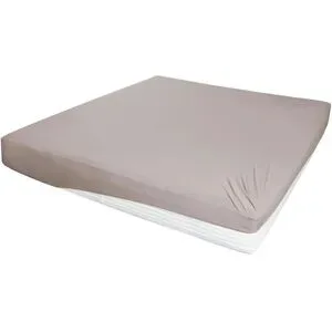 como Jersey-Elasthan Boxspringbetttuch   ¦ beige ¦ Maße (cm): B: 150 H: 26