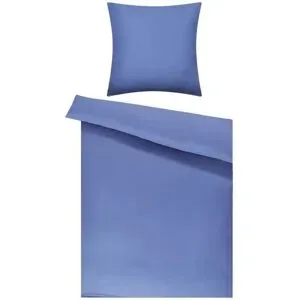 LevelOne Microfaser-Bettwäsche   ¦ blau ¦ Maße (cm): B: 135