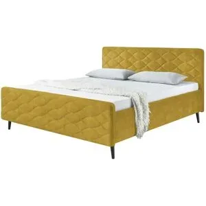 meinBett Polsterbettgestell  Mariano A ¦ gelb ¦ Maße (cm): B: 189 H: 108