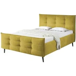 meinBett Polsterbettgestell  Mariano B ¦ gelb ¦ Maße (cm): B: 189 H: 108
