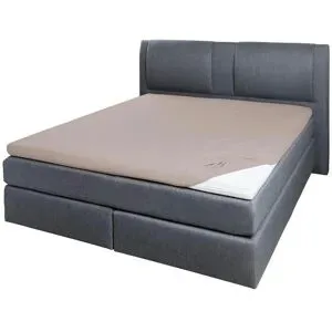 como Jersey-Elasthan Topper-Spannbetttuch  03601 ¦ braun ¦ Maße (cm): B: 150 H: