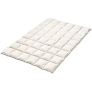 Kauffmann Daunen Mono-Steppbett   ¦ weiß ¦ Maße (cm): B: 155 H: 5