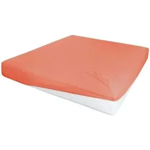 Höffner Jersey-Elastan Boxspringlaken   ¦ orange ¦ Maße (cm): B: 150 H: 28