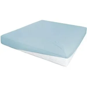 Höffner Jersey-Elastan Boxspringlaken   ¦ blau ¦ Maße (cm): B: 190 H: 28