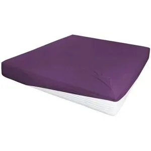 Höffner Jersey-Elastan Boxspringlaken   ¦ lila/violett ¦ Maße (cm): B: 150 H: 28