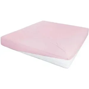 Höffner Jersey-Elastan Boxspringlaken   ¦ rosa/pink ¦ Maße (cm): B: 150 H: 28