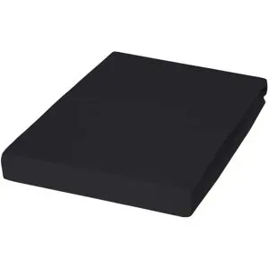 Janine Spannbetttuch   ¦ schwarz ¦ Maße (cm): B: 200 H: 35