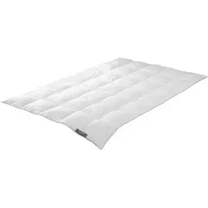 Höffner Daunendecke Medium   ¦ weiß ¦ Maße (cm): B: 135 H: 4