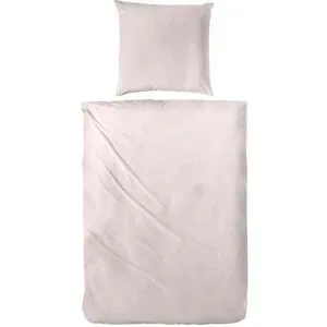 Höffner Satin Bettwäsche-Set   ¦ rosa/pink ¦ Maße (cm): B: 200 H: 1