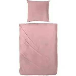 Höffner Baumwoll Bettwäsche-Set   ¦ rosa/pink ¦ Maße (cm): B: 155 H: 1