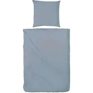 Höffner Stone-Washed Bettwäsche   ¦ blau ¦ Maße (cm): B: 240 H: 1