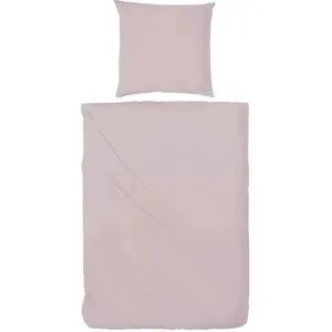 Höffner Stone-Washed Bettwäsche   ¦ rosa/pink ¦ Maße (cm): B: 200 H: 1
