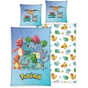 Höffner Bettwäsche-Set Pokémon   ¦ mehrfarbig ¦ Maße (cm): B: 135 H: 1