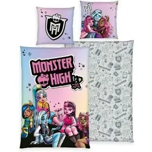 Höffner Bettwäsche-Set Monster High   ¦ mehrfarbig ¦ Maße (cm): B: 135 H: 1