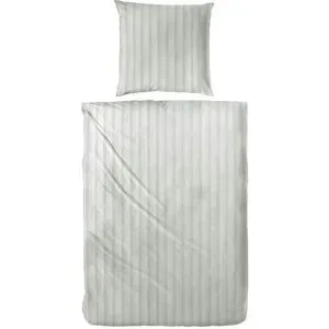 Höffner Renforcé Bettwäsche-Set   ¦ grau ¦ Maße (cm): B: 135 H: 1
