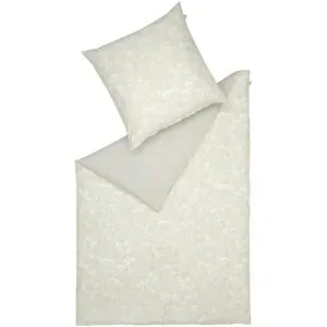 SCHÖNER WOHNEN Kollektion Satin Bettwäsche  Herbarium ¦ beige ¦ Maße (cm): B: