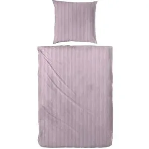 Höffner Renforcé Bettwäsche-Set   ¦ lila/violett ¦ Maße (cm): B: 135 H: 1