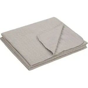 Höffner Tagesdecke  Nancy ¦ beige ¦ 100% Baumwolle ¦ Maße (cm): B: 220