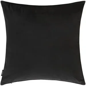 Höffner Kissenhülle  Glory ¦ schwarz ¦ Maße (cm): B: 48