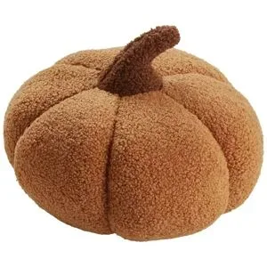 Höffner Kissen  Kürbis ¦ orange ¦ Maße (cm): B: 30 H: 30