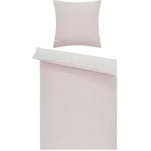 como Renforcé Wende-Bettwäsche  Chambray Piping ¦ rosa/pink ¦ Maße (cm): B: 135
