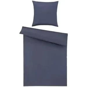 como Bettwäsche  Uni Satin ¦ blau ¦ Maße (cm): B: 135