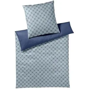 JOOP! Mako Satin Bettwäsche  Cornflower Double ¦ blau ¦ Maße (cm): B: 135