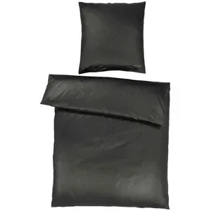 JOOP! Mako-Satin Bettwäsche  Cornflower ¦ schwarz ¦ Maße (cm): B: 135