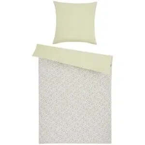 como Renforcé Wende-Bettwäsche  Ditsy Flower ¦ gelb ¦ Maße (cm): B: 135
