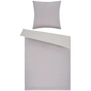 como Satin Wende-Bettwäsche  Satin Piping ¦ lila/violett ¦ Maße (cm): B: 135