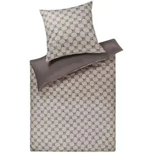 JOOP! Mako Satin Bettwäsche  Cornflower Double ¦ grau ¦ Maße (cm): B: 135