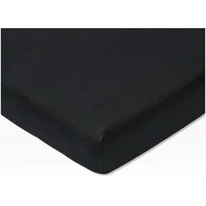 JOOP! Topperspannbetttuch Uni   ¦ schwarz ¦ Maße (cm): B: 100 H: 1