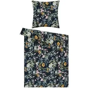 como Biber Bettwäsche  Night Flower ¦ mehrfarbig ¦ Maße (cm): B: 135