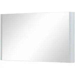 Höffner Spiegel 95 x 56 cm Juno ¦ silber ¦ Glas,Aluminium,Holzwerkstoff ¦ Maße (cm): B: