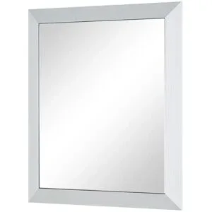 Wohnwert Spiegel 58 x 67 cm Intro ¦ silber ¦ Glas,Aluminium,Holzwerkstoff ¦ Maße