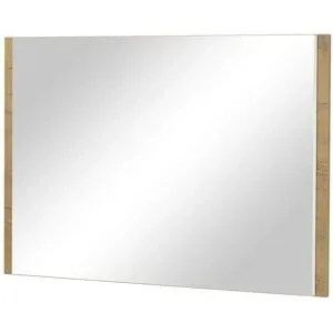 Höffner Spiegel  Life ¦ holzfarben ¦ Glas,Aluminium,Holzwerkstoff ¦ Maße (cm): B: 118 H: