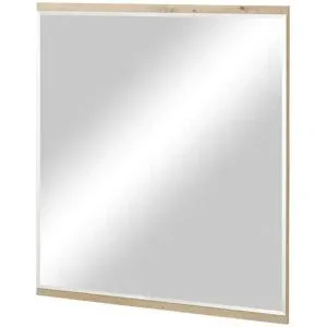uno Spiegel 80 x 85 cm Nino ¦ holzfarben ¦ Glas,Aluminium,Holzwerkstoff ¦ Maße