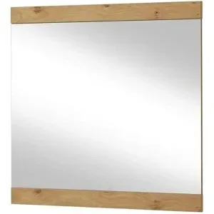 Woodford Spiegel 84 x 83 cm Lina ¦ holzfarben ¦ Glas,Aluminium,Holzwerkstoff ¦