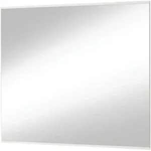 Höffner Spiegel 82 x 80 cm Skala ¦ weiß ¦ Glas,Aluminium,Holzwerkstoff ¦ Maße (cm): B: