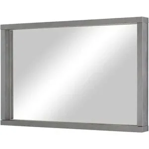 Höffner Spiegel  Volano ¦ grau ¦ Holzwerkstoff ¦ Maße (cm): B: 88,5 H: 58,5 T: 8.0