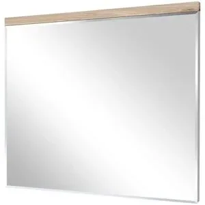 uno Spiegel 80 x 85 cm Bari ¦ holzfarben ¦ Glas,Aluminium,Massivholz ¦ Maße