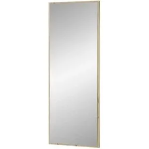 uno Spiegel 44 x 117 cm Turin ¦ holzfarben ¦ Glas,Aluminium,Holzwerkstoff ¦ Maße