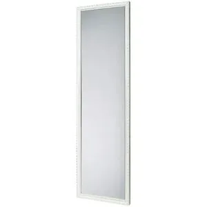 Höffner Spiegel  Biacesa ¦ weiß ¦ Glas,Aluminium,Holzwerkstoff ¦ Maße (cm): B: 35 H: 125