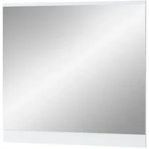 Höffner Spiegel  Vitreo Neo ¦ weiß ¦ Holzwerkstoff,Glas ¦ Maße (cm): B: 90 H: 86 T: 2.0