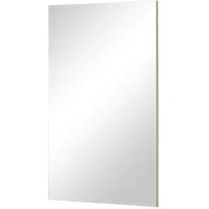 Höffner Spiegel  Calvas ¦ silber ¦ Holzwerkstoff,Glas ¦ Maße (cm): B: 51 H: 83 T: 2.0