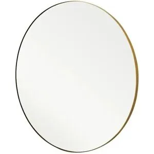 Roomers Spiegel  Pannone ¦ gold ¦ Metall ¦ Maße (cm): T: 2.2  Ø: 70