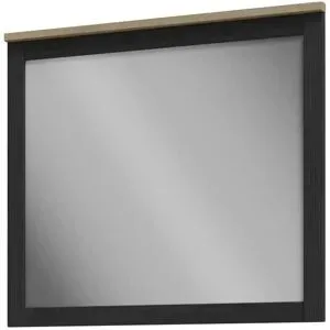 Höffner Spiegel  Toneo ¦ schwarz ¦ Holzwerkstoff ¦ Maße (cm): B: 86,4 H: 76 T: 3.2